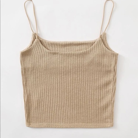 SHEIN Tops - 4 for only $15 Solid rib knit cami top